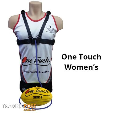 Ross Faulkner One Touch Womens AFL Trainer - Blue - ROSSFAULKNER