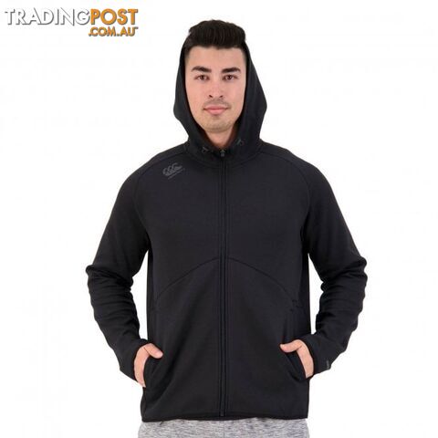 Canterbury Mens Vapodri FZ Tempo Hooded Sweat - Jet Black - CANTERBURY