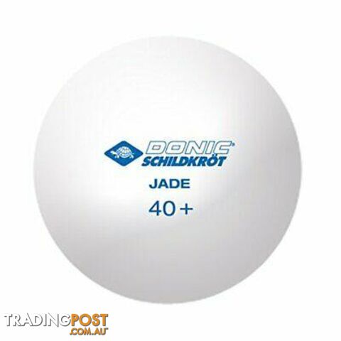 Donic SchildKrot 6 Pack 40MM Table Tennis Balls - White - DONIC - 4000885837100