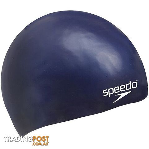 Speedo Junior Plain Moulded Silicone Cap - SPEEDO