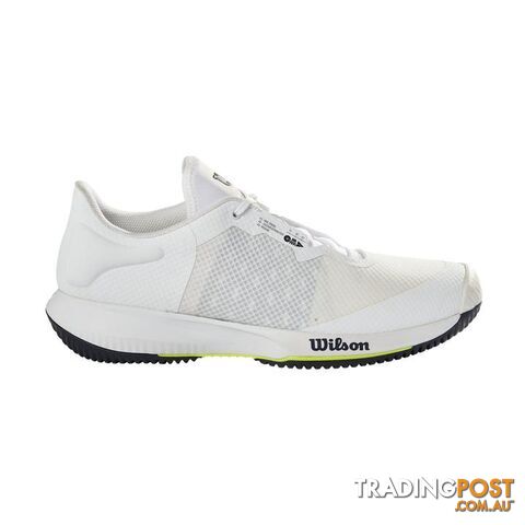 Wilson Mens Kaos Swift Tennis Shoe - Wh/Space/Yellow - WILSON