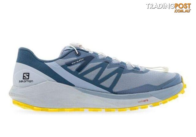 Salomon Sense Ride 4 Womens Trail Shoe - Arctic Ice/Kentucky Blue - SALOMON -...