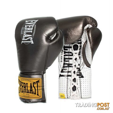Everlast 1910 Classic 8oz Fight Glove - Metallic Grey - EVERLAST -...