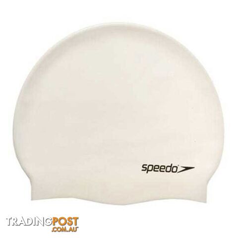 Speedo Plain Moulded Silicone Cap - SPEEDO - 5051746920768