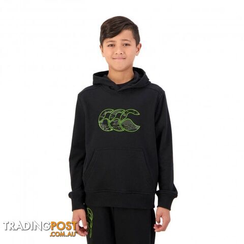 Canterbury Kids Militia Hoodie - Jet Black - CANTERBURY