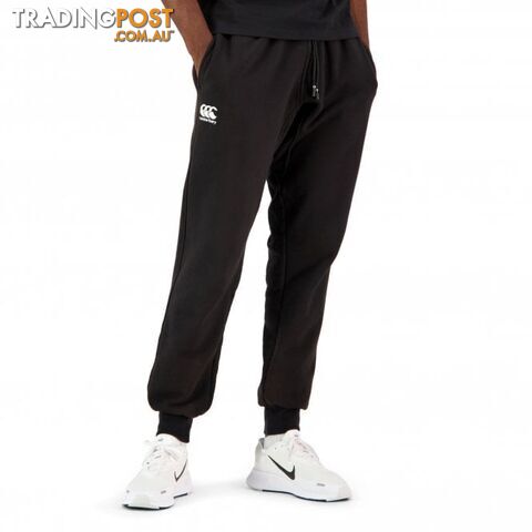 Canterbury Mens CCC Anchor Fleece Pant - Black - CANTERBURY
