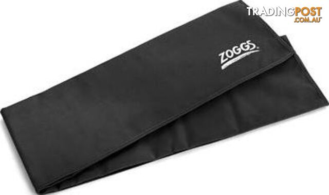 Zoggs Elite Microfibre Towel-Black - ZOGGS - 749266036209