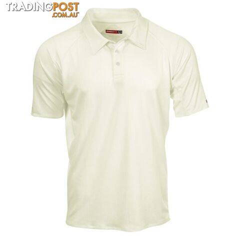 Gray-Nicolls Legend Short Sleeve Mens Shirt - Cream - GRAYNICOLLS