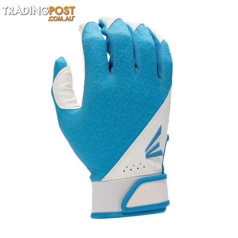 Easton Fundamental Fastpitch Womens Batting Gloves - Caroline Blue/White -...