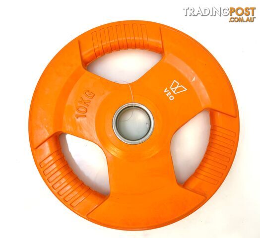 VEO Olympic Rubber Bump Plate 10KG - VEO