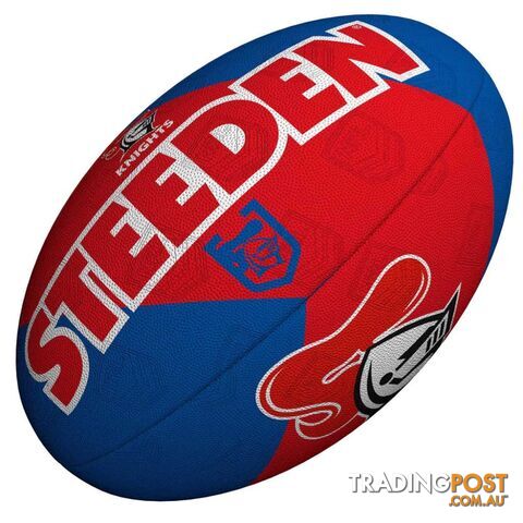 Steeden NRL Knights 11 Inch 2021 Supporter Ball - STEEDEN