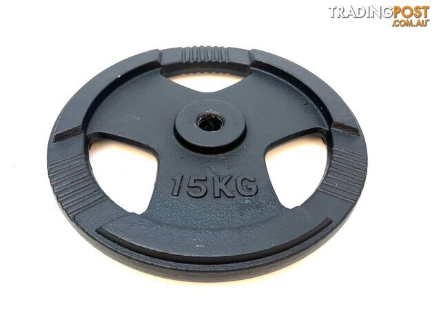 VEO Standard 3 Grip Cast Iron Plate 15KG - VEO