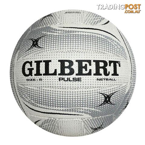 Gilbert Pulse Size 4 Netball-White - GILBERT - 9312555134460