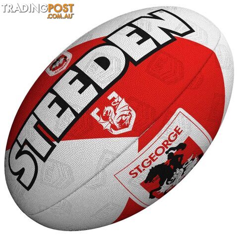 Steeden NRL Dragons 11 Inch 2021 Supporter Ball - STEEDEN