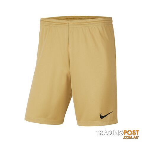 Nike Youth Park 3 Short - Jersey Gold - NIKE - 193654348106