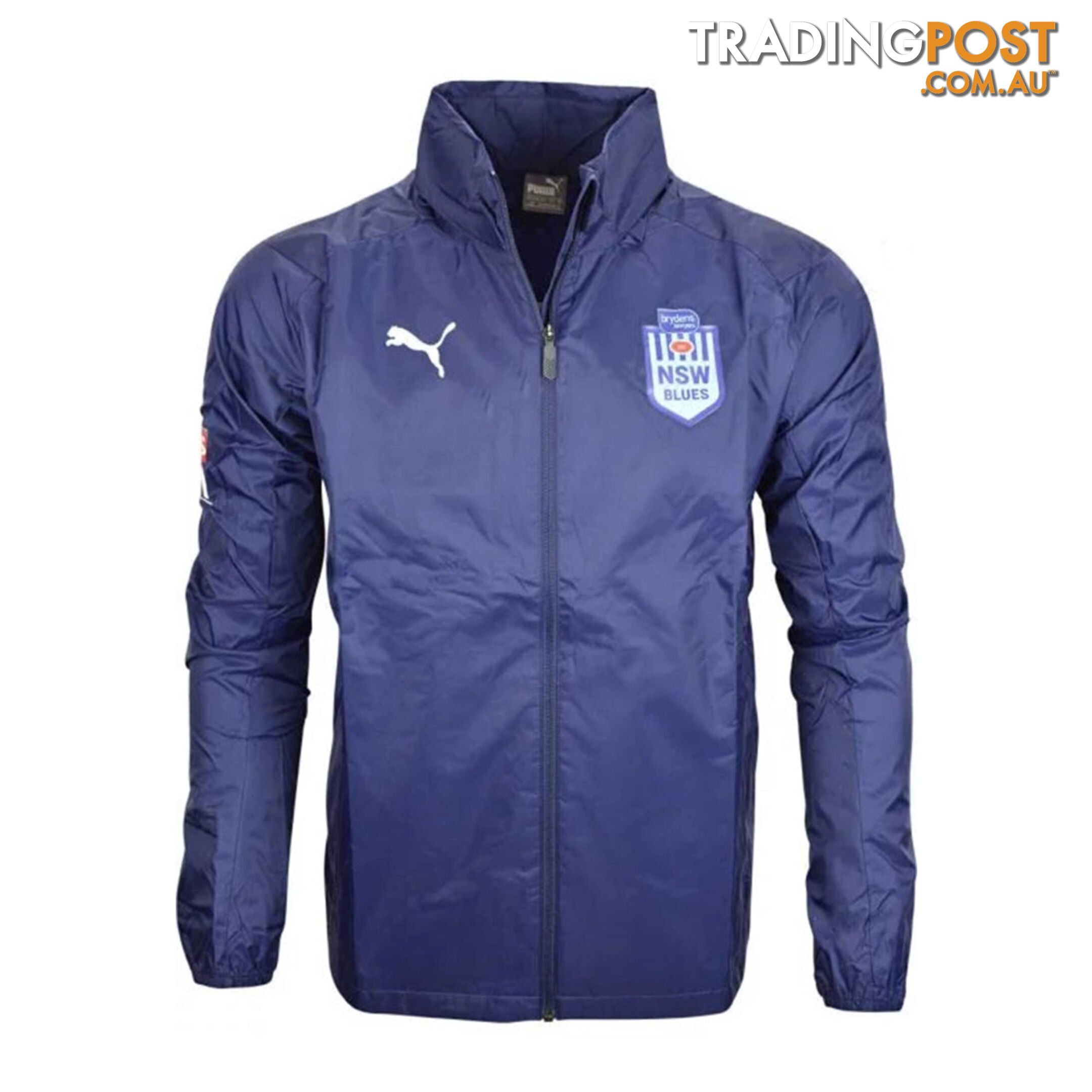 Puma NSW Blues Adults 2022 Rain Jacket - Blue - PUMA