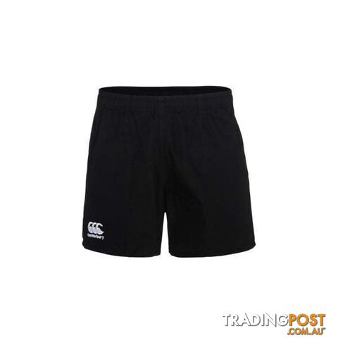 Canterbury Rugged Drill Short - Black - CANTERBURY - 5054773018200