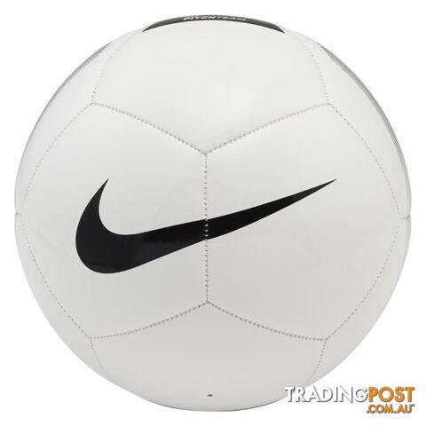 Nike Pitch Team Soccer Ball - White - NIKE