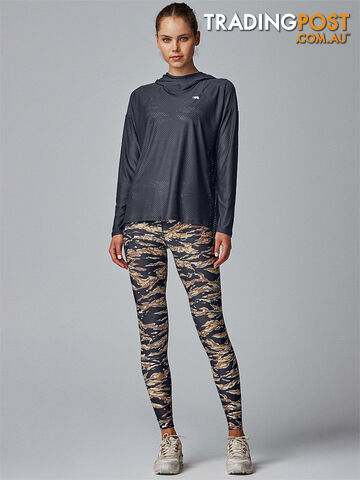 Running Bare Top Marks Workout Hoodie - RUNNING BARE