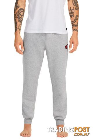 Champion Mens C Logo Cuff Pant - Grey - CHAMPION - 9351950112666