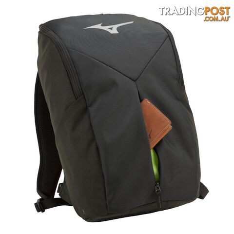 Mizuno 18L Baseball/Softball Backpack - Black - MIZUNO