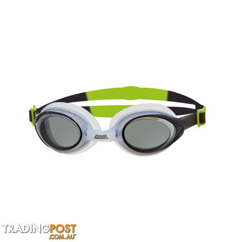 Zoggs Bondi Swim Goggles - Black/Lime/Smoke - ZOGGS