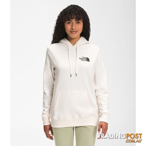 The North Face Womens Box NSE Pullover Hoodie - Gardenia White - THE NORTH FACE