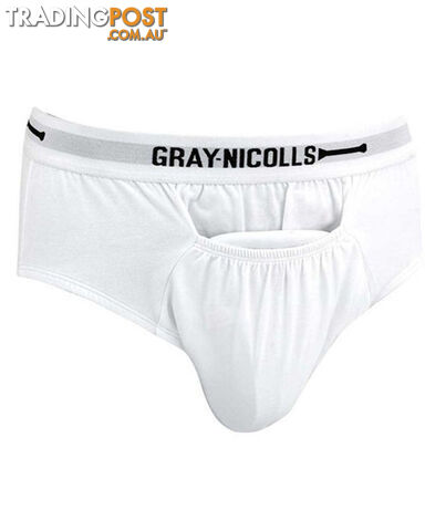 Gray-Nicolls Cricket Boys Briefs - White - GRAYNICOLLS