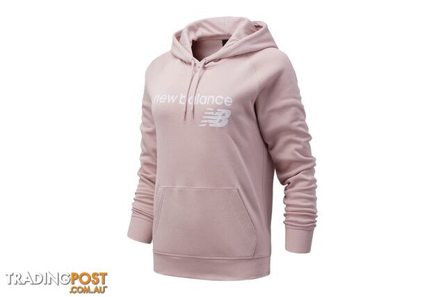 New Balance Womens Fleece Hoodie - Pink - NEWBALANCE - 194389053655