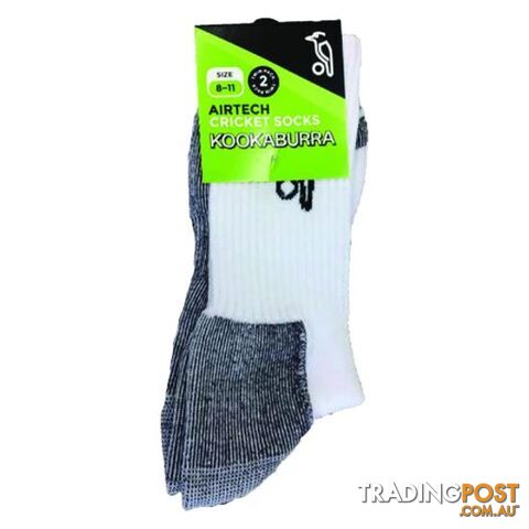 Kookaburra AirTech Socks (2pk) - KOOKABURRA