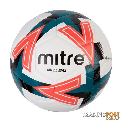 Mitre Impel Max Soccer Ball - White/Orange/Green - MITRE