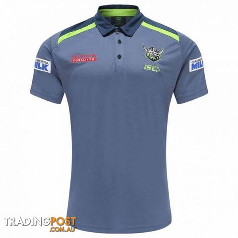 Canberra Raiders Mens Polo-Navy-S - ISC
