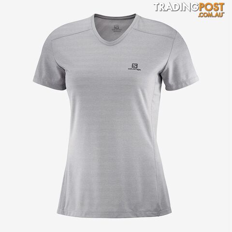 Salomon Womens XA SS Tee - Alloy - SALOMON - 193128186166