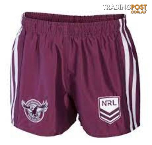 Tidwell Sea Eagles Away NRL Supporter Shorts - Maroon - TIDWELL