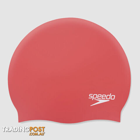 Speedo Plain Moulded Silicone Cap - SPEEDO
