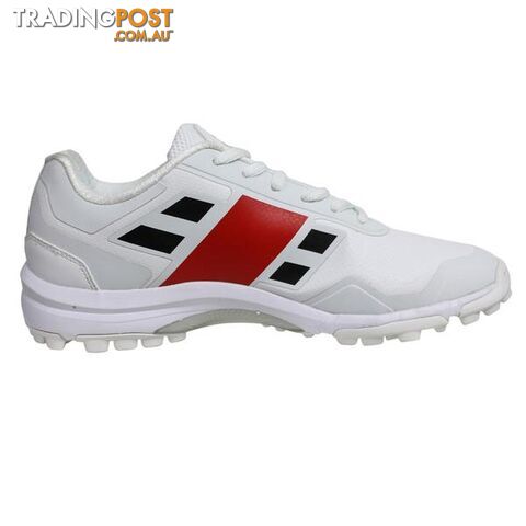Gray-Nicolls Velocity 3.0 Rubber Junior Cricket Shoes - White lSize 6 -...
