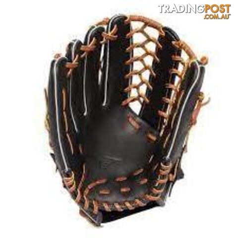 Mizuno Select Nine 12.5 Inch Baseball LHT Fielders Glove - Black/Tan - MIZUNO