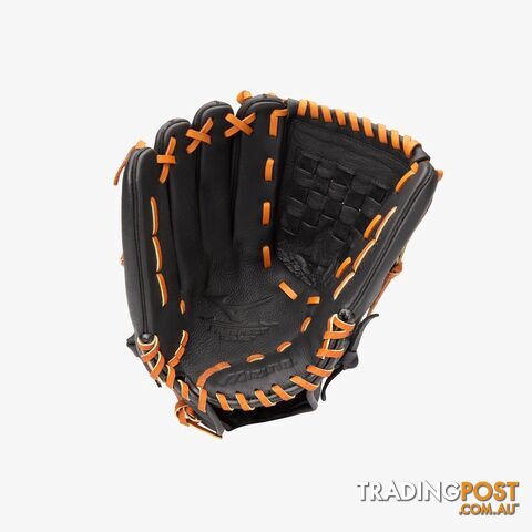 Mizuno Prospect Select 12 Inch Baseball Youth LHT Fielders Glove - Black/Tan -...