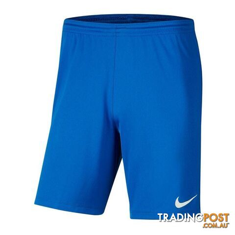 Nike Mens Dri-Fit Park III Short - Royal Blue - NIKE - 193654341145