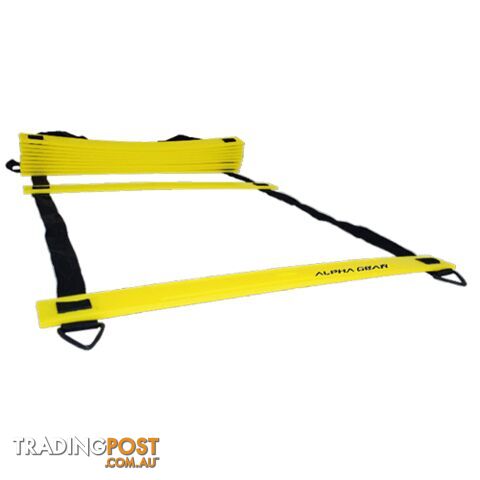 Alpha Gear 4 Metre Agility Ladder + Carry Bag - ALPHA GEAR - 9349748000080