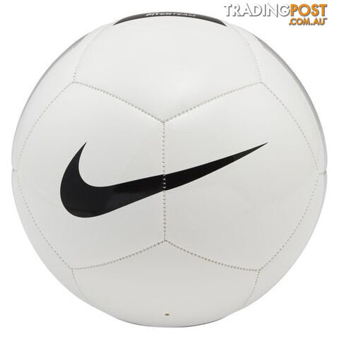 Nike Pitch Team Soccer Ball - White - NIKE