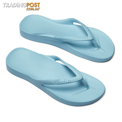 Archies Adults Arch Support Thongs - Sky Blue - ARCHIES