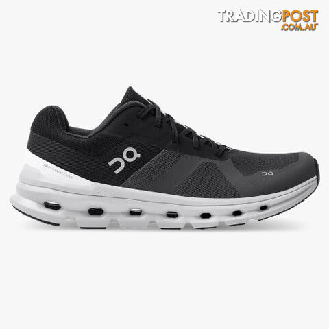 On Cloudrunner Mens Running Shoe - Black - ON