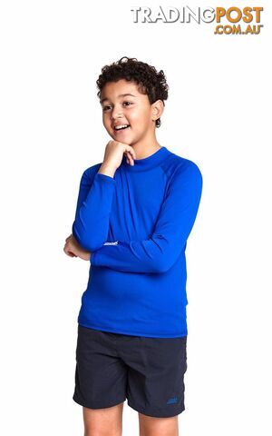 Zoggs Kids Bells Long Sleeve Sun Top - Blue - ZOGGS