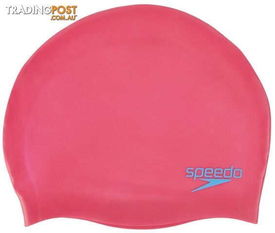 Speedo Junior Plain Moulded Silicone Cap - Multi - SPEEDO - 5053744315423