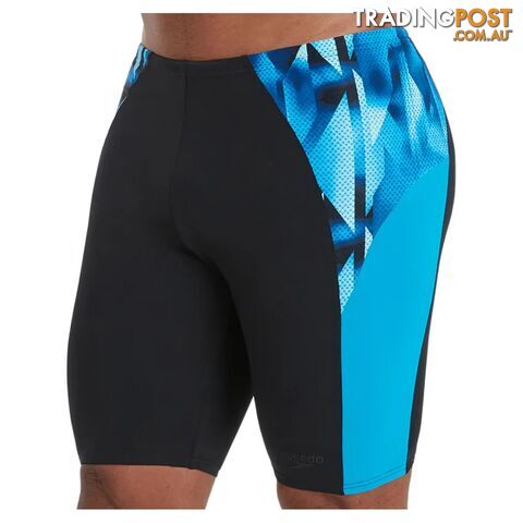 Speedo Mens Eco Endurance Jammer - Black/Blue - SPEEDO
