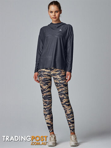 Running Bare Top Marks Workout Hoodie - RUNNING BARE