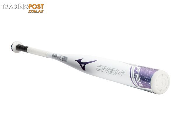 Mizuno F21 Carbon1 (-9) Fastpitch Softball Bat - White/Mint - MIZUNO