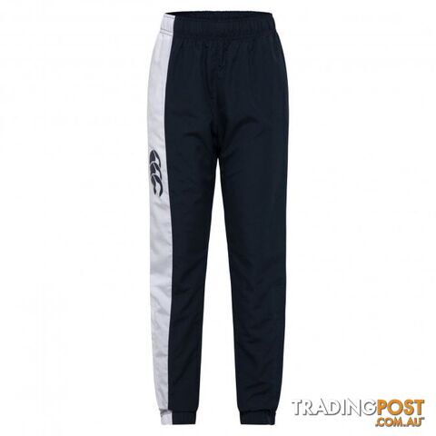 Canterbury Kids Tapered Stripe Cuffed Trackpant - Navy - CANTERBURY