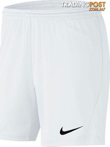 Nike Womens Park 3 Short - White - NIKE - 193654343880